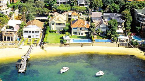 Large homes in Point Piper, Sydney's richest suburb.
