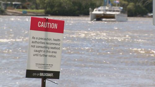 A major sewage spill along the Albert River is being labeled the Gold Coast's worst environmental disaster.