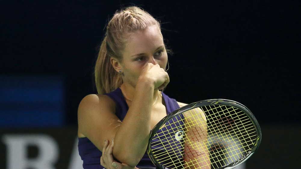 Daria Gavrilova was beaten in straight sets. (AAP)