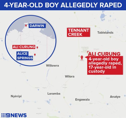 Teen charged over NT child sexual assault
