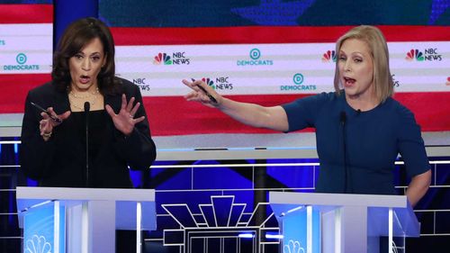 Kamala Harris and Kirsten Gillibrand both had strong moments in the campaign.