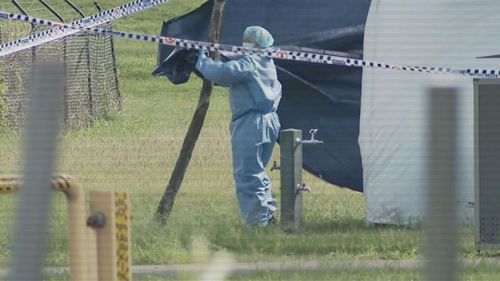 A man charged with murder in Brisbane was released from immigration detention in April. Bosco Minyurano murder Emmanuel Saki