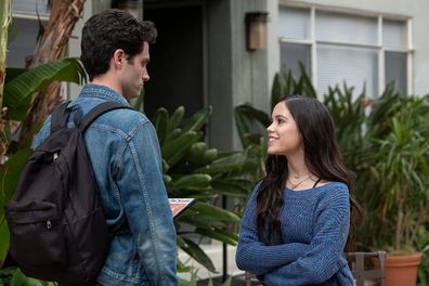 Penn Badgeley and Jenna Ortega in You Season 2