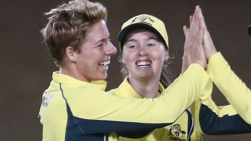 Elyse Villani was a surprise addition to the Australian attack. (Getty Images)