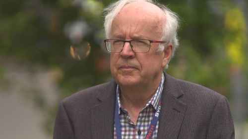 SydPath medical director Professor Anthony Dodds read out a statement to the media this afternoon.