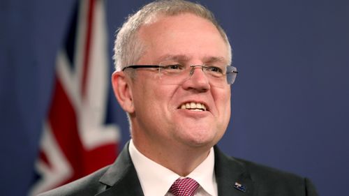 Scott Morrison says the government 'won't blink' on tax cuts. Image: AAP