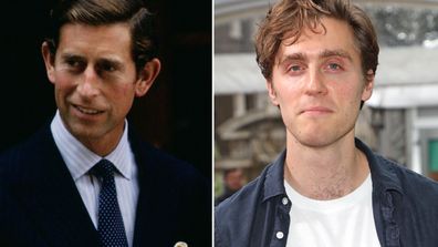 Prince Charles (left), Jack Farthing (right) - the actor will play Prince Charles in the upcoming movie Spencer