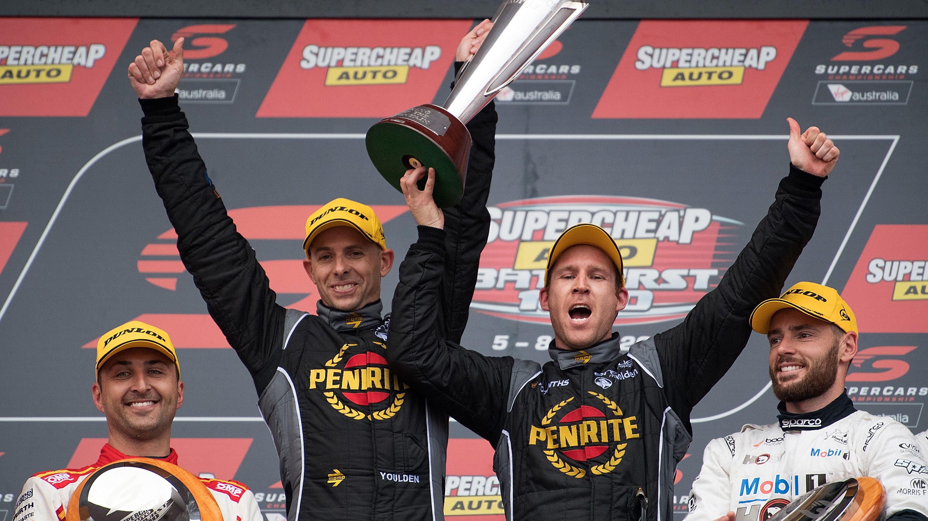 David Reynolds and Luke Youlden won the 2017 Bathurst 1000 in atrocious conditions.