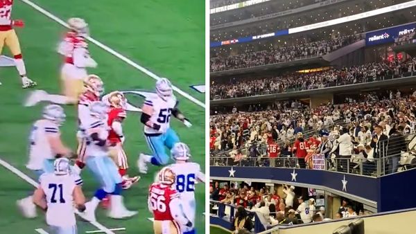 NFL, Dallas Cowboys fans throw bottles at players, referees, Dak