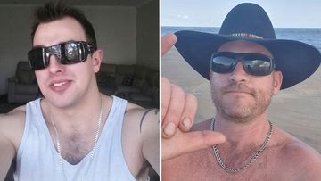 Trevor David (left) and Dylan Langridge (right) remain missing in Dugald River mine, Queensland.