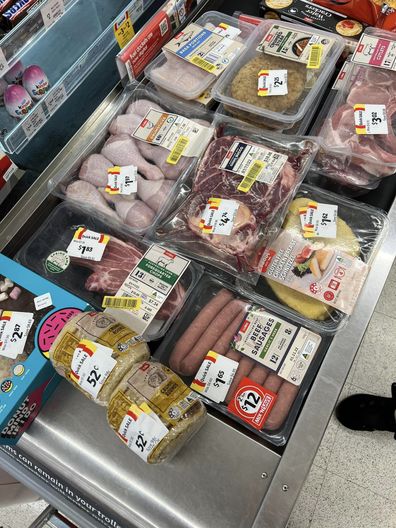 Discounted Coles meats