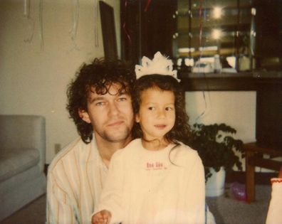 Mahalia Barnes, dad, Jimmy Barnes, throwback photo, childhood