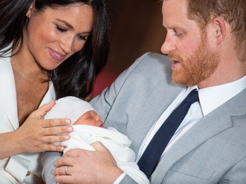 The first photo of Archie, with Prince Harry and Meghan Markle, Duchess of Sussex