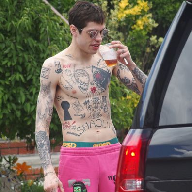 Pete Davidson gets his tattoos removed for movie roles.