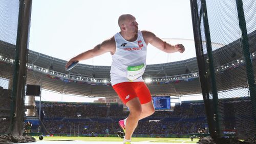 The Olympian threw 67.55m to claim the silver medal in Rio. (Getty)