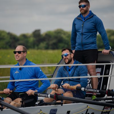 Prince William joins the Eton Rowing Centre