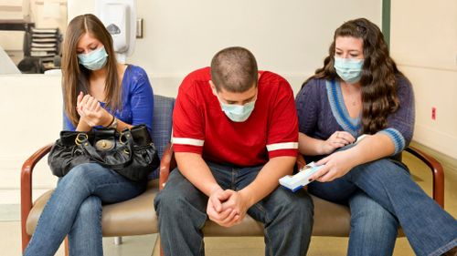 People have been encouraged to wash their hands and wear a mask this flu season. (File image)
