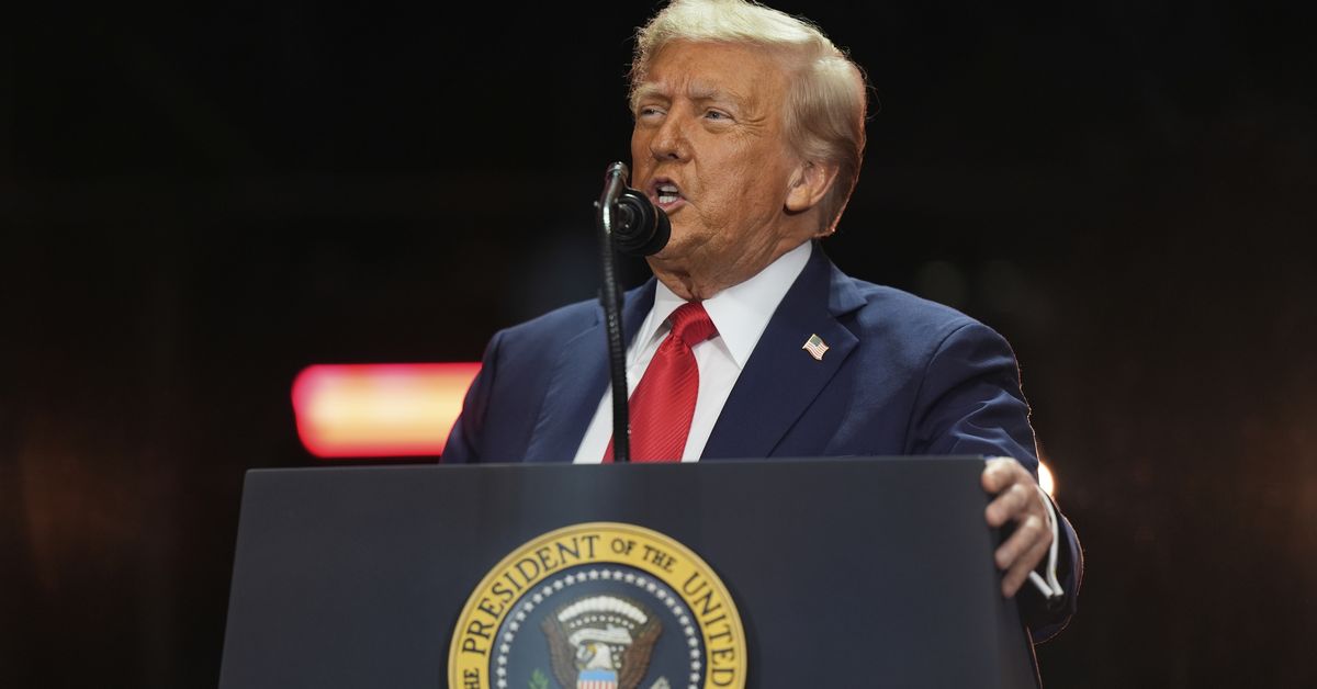 Trump goes off-book for major reveal at Kirk memorial, ‘Answer to autism’