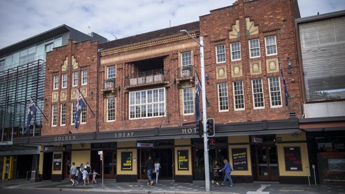 The Golden Sheaf Hotel in Double Bay is now listed as an exposure site.