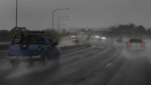 Wet weather on M4  22nd May 2025 Photo: Steven Siewert