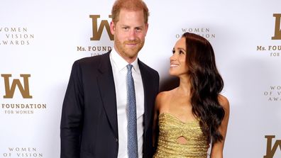 Harry and Meghan with Ice Cube