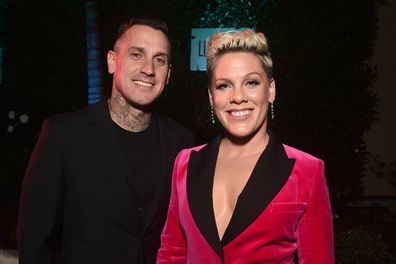 pink and carey hart pink denies break up reports 