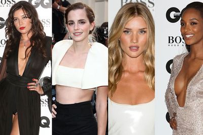 <i>Harry Potter</i> star <b>Emma Watson</b> led the pack of hot models and A-list celebs at the GQ Men of the Year Awards for 2013. <br/><br/>The dresses were risky, with some celebs showing off toned abs, while others revealed a lot of mid-boob. Especially the usually demure <b>Daisy Lowe</b>, who had a wardrobe malfunction involving a camel toe knickers flash. Yikes! Was that intentional Daisy?<br/><br/>Scroll through the pics to find out what the celebs wore on the red carpet and after parties of the GQ Men of the Year Awards.