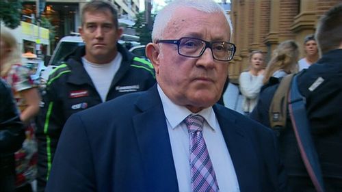 Ron Medich outside court after the jury was discharged. (9NEWS)