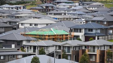 Homes in an Australian neighbourhood