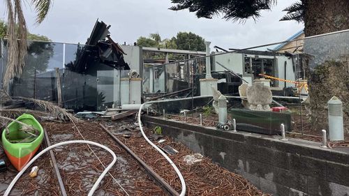 A man's body has been found after a house fire on the New South Wales Central Coast this morning.