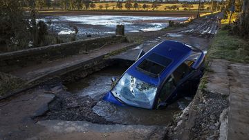 Severe weather warnings are in place in Scotland and amber warnings in the north of England until the weekend as Storm Babet sweeps the country. 