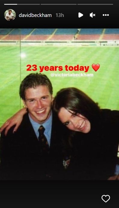 Victoria and David Beckham celebrate 23rd wedding anniversary.