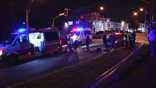The boy was hit on a Greenacre road. (9NEWS)