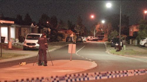 Scene of a murder in Marble drive in Cobblebank on Sunday 7 September 2025.
