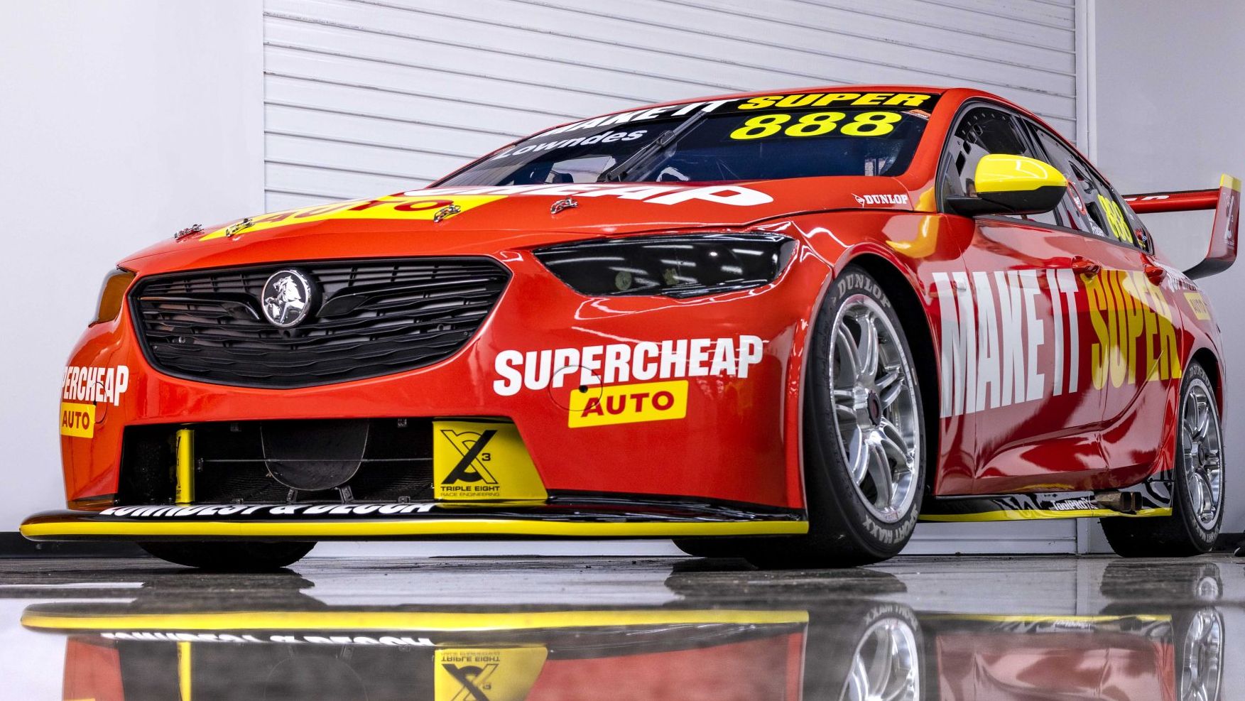 Craig Lowndes and Declan Fraser will team up in a Supercheap Auto-backed Triple Eight Commodore wildcard in the Bathurst 1000.