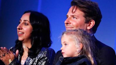 Bradley Cooper and his daughter, Lea de Seine, at her first public event.