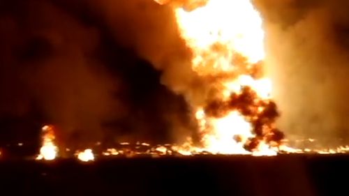 Mexico gasoline pipeline explosion