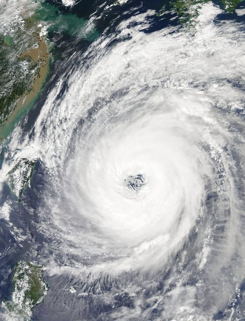 It's the strongest typhoon to make landfall in Japan in 25 years.