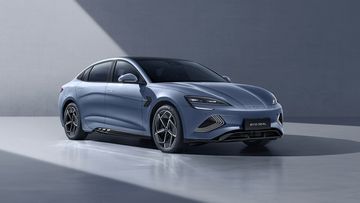 Images of the new electric sedan, named Seal, by Chinese brand BYD