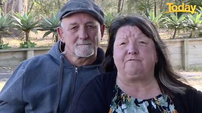 The couple have not been home for five months. They've been trying to get home for three of those.