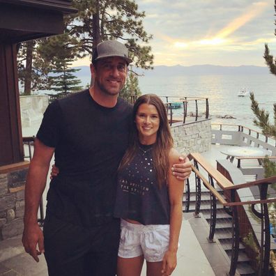 Aaron Rodgers and Danica Patrick.