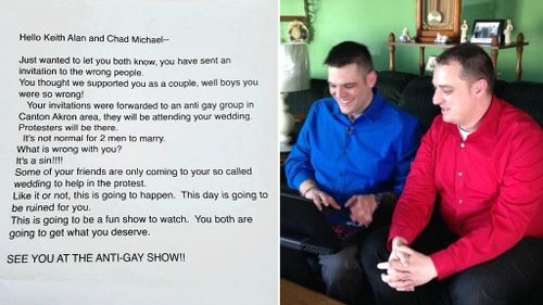 'This day is going to be ruined for you': World's worst wedding invitees pen hateful RSVP letter