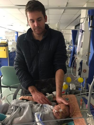 Sydney father runs half marathon for premature baby son