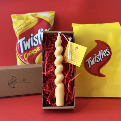 Twisties scented candles