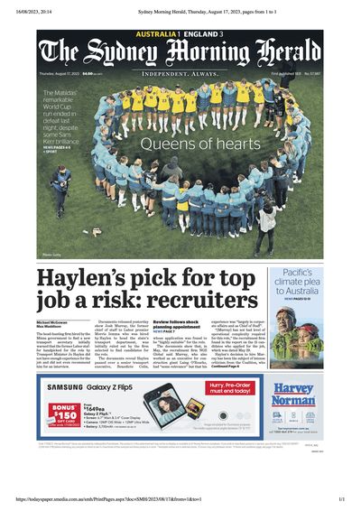 The Sydney Morning Herald