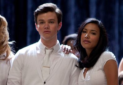 Dianna Agron, Chris Colfer and Naya Rivera