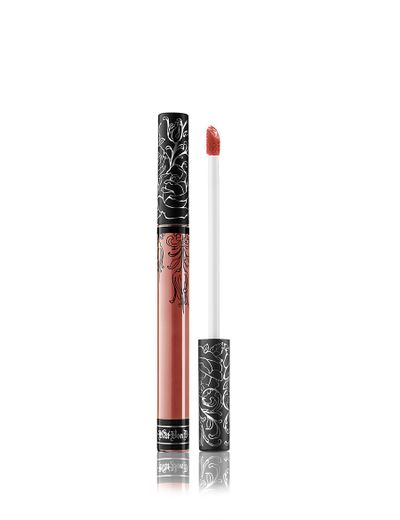 <a href="http://www.sephora.com.au/products/kat-von-d-everlasting-liquid-lipstick?gclid=CJT56_2yrM8CFY0svQod-esHHg" target="_blank">Kat Von D Everlasting Liquid Lipstick in Lipstick Lolita 11, $30.</a>