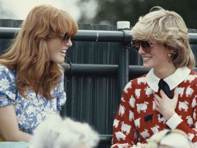 Sarah Ferguson and Princess Diana