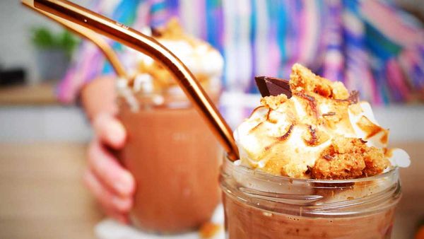 The boozy s&#x27;mores hot chocolate you need for winter