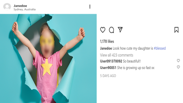 A fake Instagram account shows the dangers of sharenting.